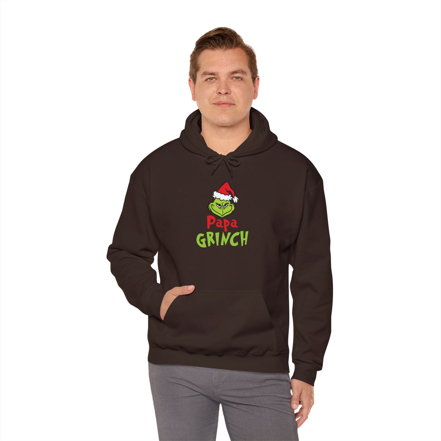 Papa Grinch - Unisex Heavy Blend™ Hooded Sweatshirt