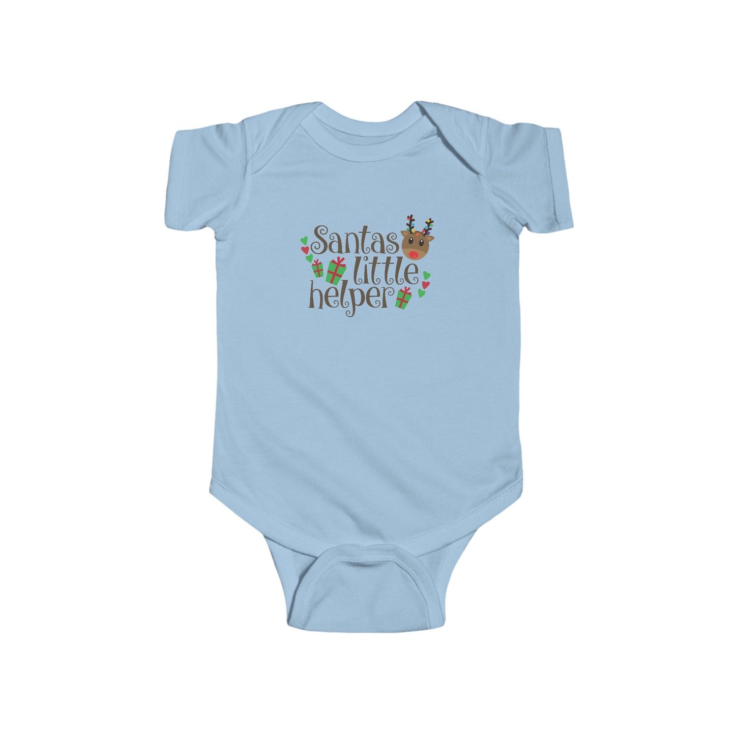 Santa's Little Helper - Infant Fine Jersey Bodysuit