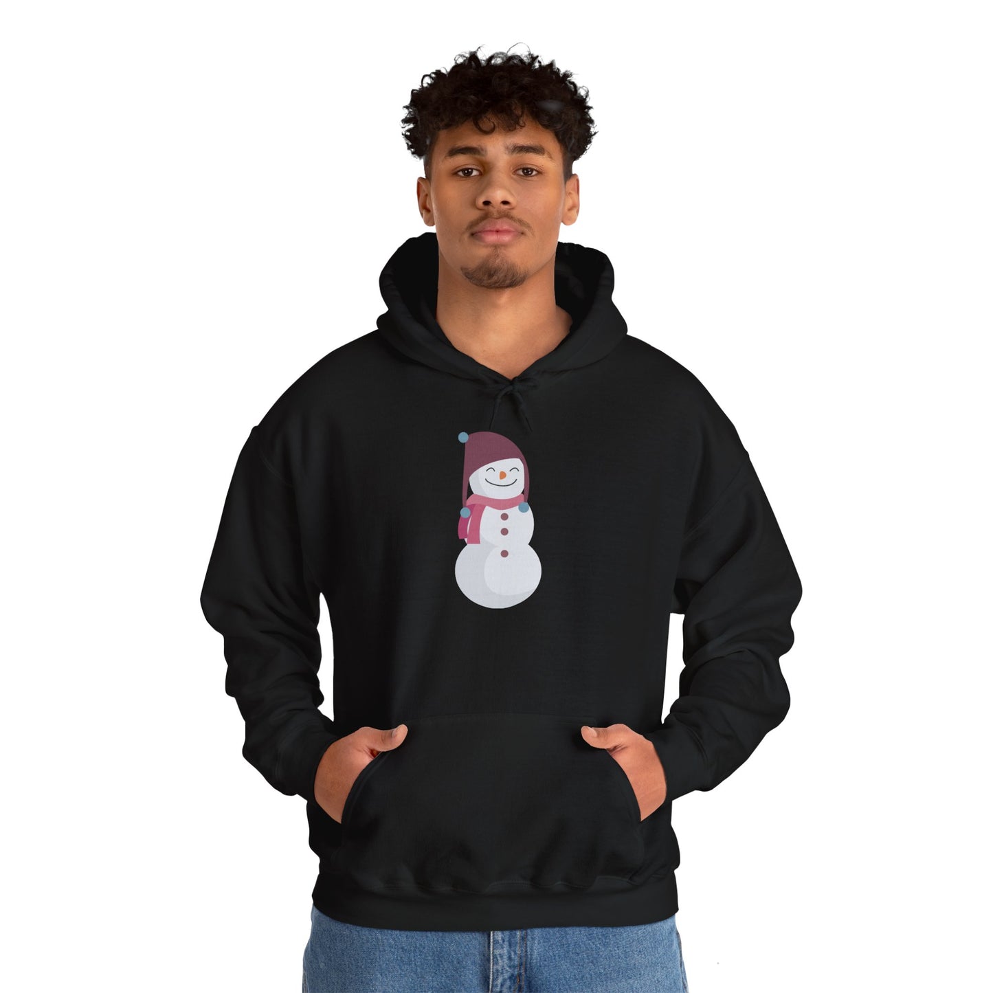 Snow man - Unisex Heavy Blend™ Hooded Sweatshirt