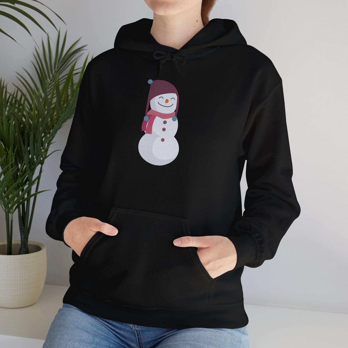 Snow man - Unisex Heavy Blend™ Hooded Sweatshirt