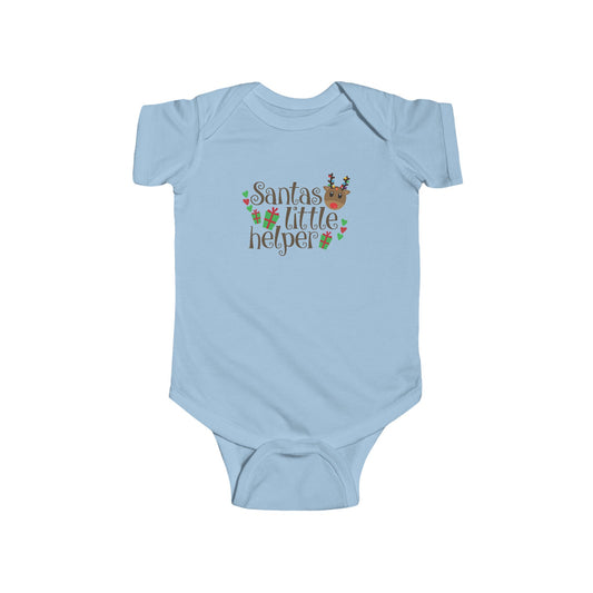 Santa's Little Helper - Infant Fine Jersey Bodysuit