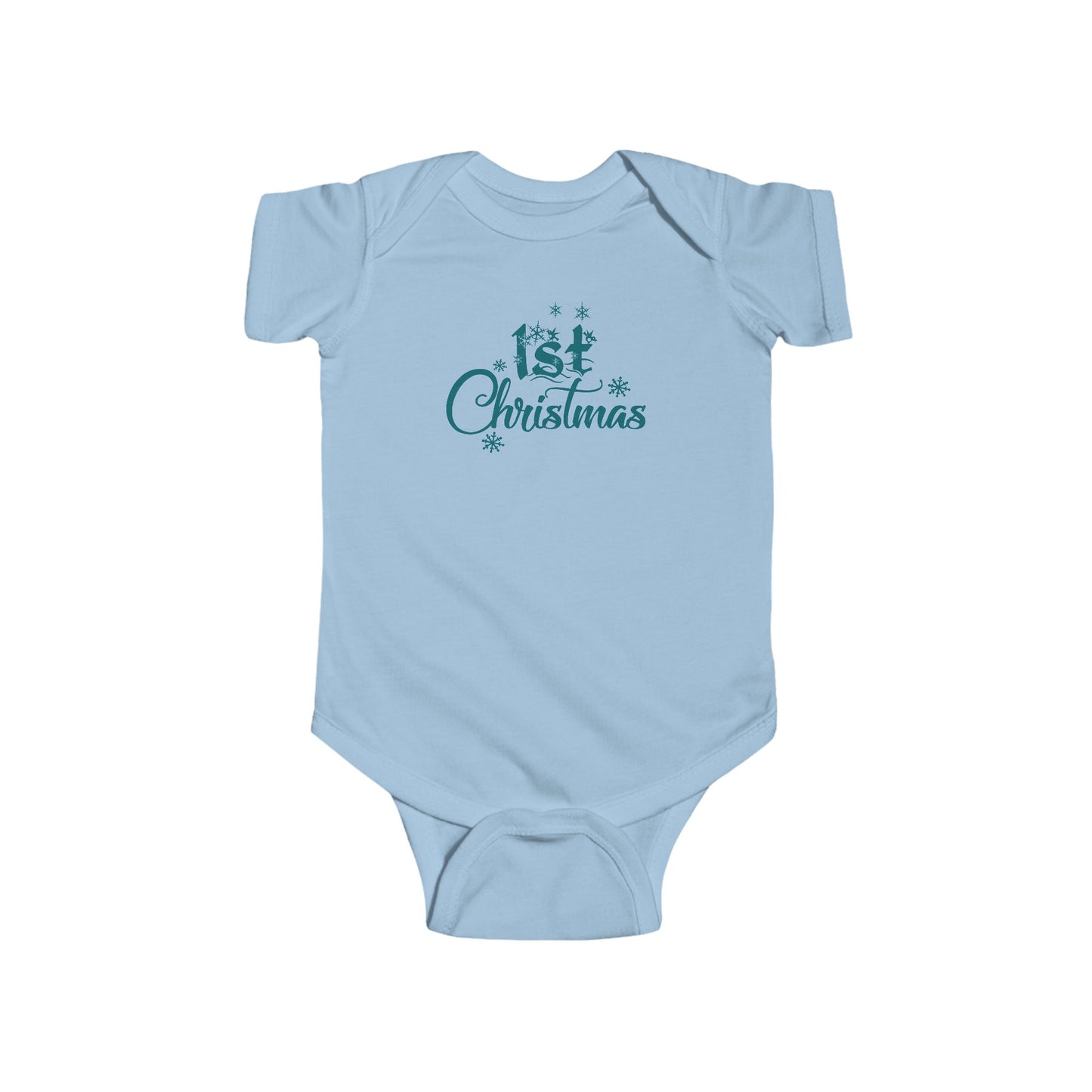 1st Christmas - Infant Fine Jersey Bodysuit