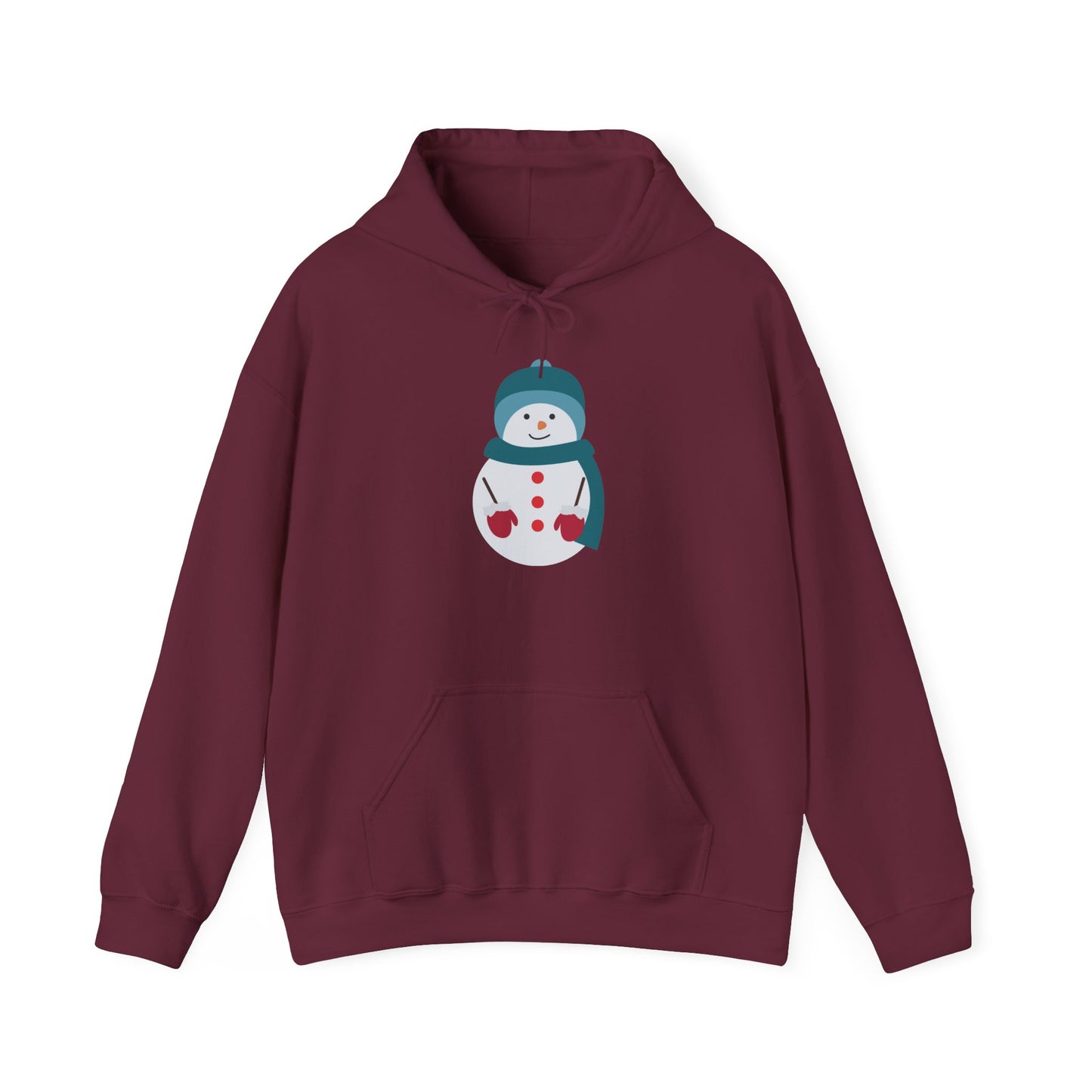 Snow Man - Unisex Heavy Blend™ Hooded Sweatshirt
